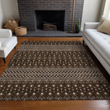addison chantille acn708 chocolate rug