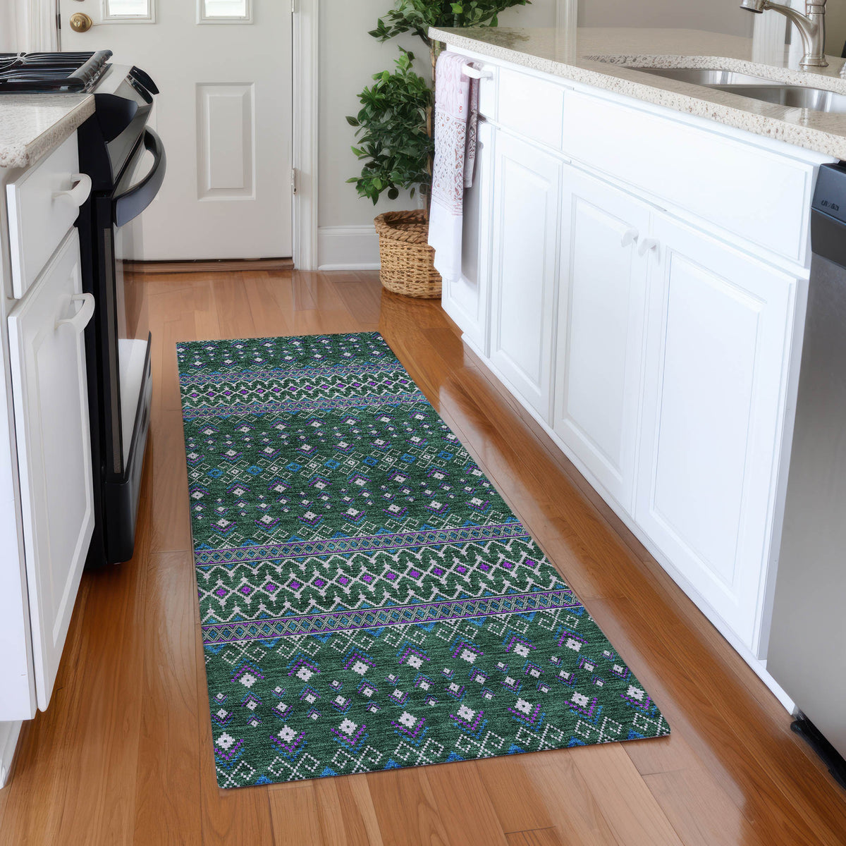 addison chantille acn708 green rug