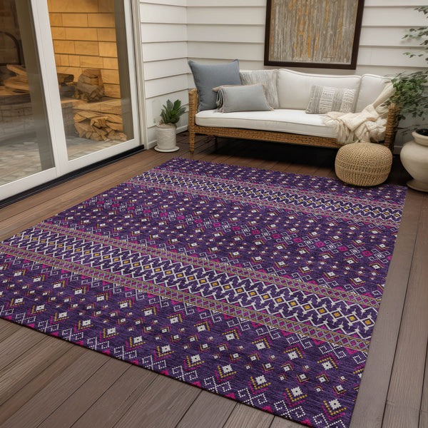 addison chantille acn708 purple rug