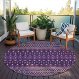 addison chantille acn708 purple rug