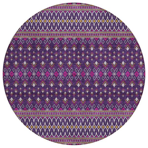 addison chantille acn708 purple rug