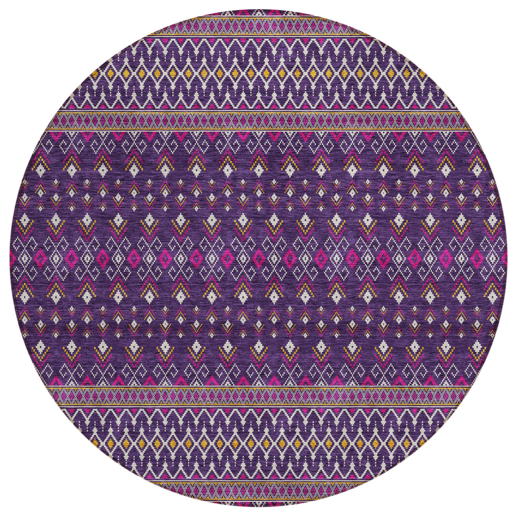 addison chantille acn708 purple rug