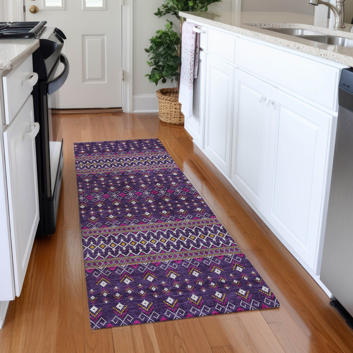 addison chantille acn708 purple rug