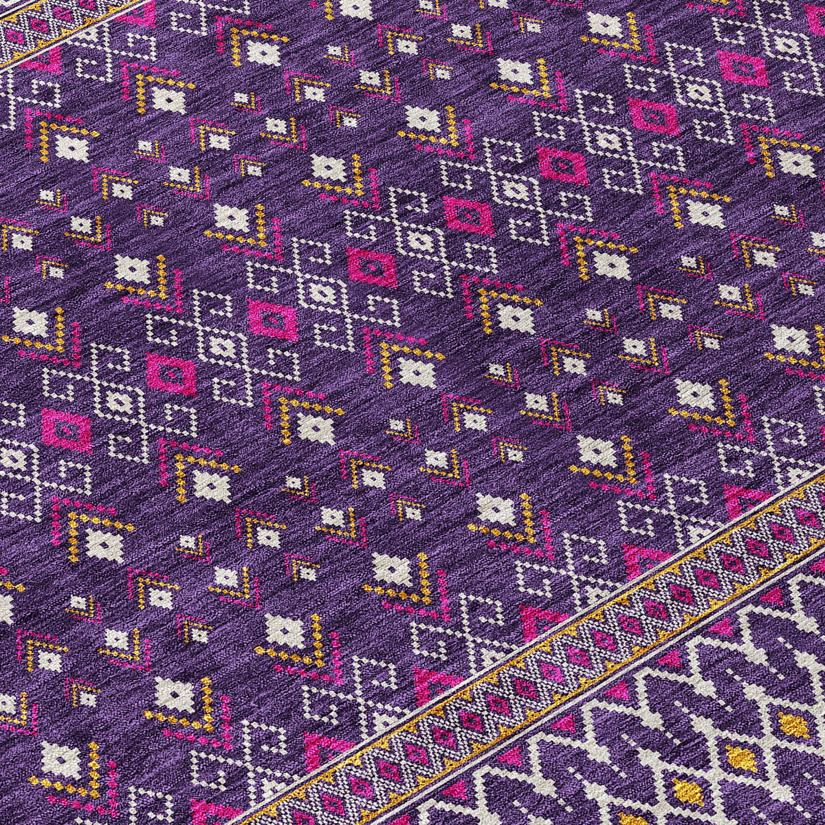 addison chantille acn708 purple rug