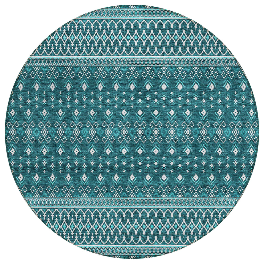 addison chantille acn708 teal rug