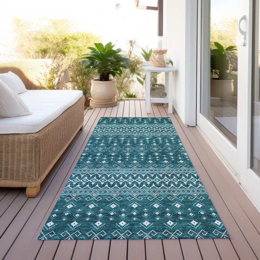 addison chantille acn708 teal rug