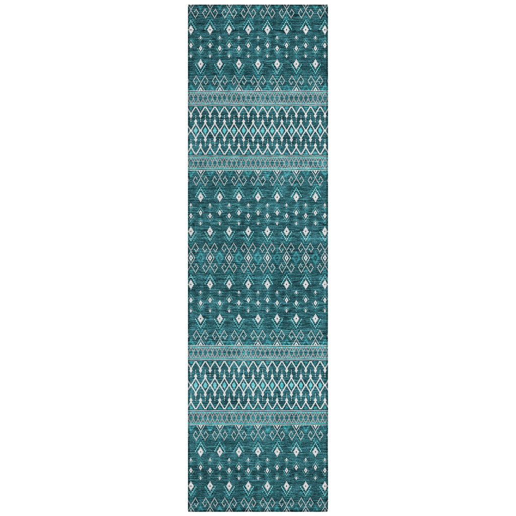addison chantille acn708 teal rug