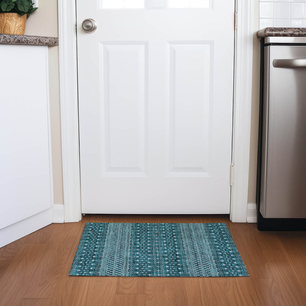 addison chantille acn708 teal rug