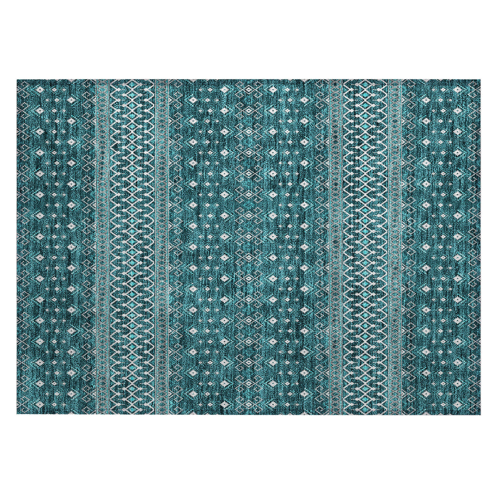 addison chantille acn708 teal rug