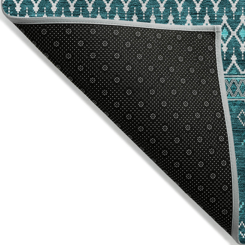 addison chantille acn708 teal rug