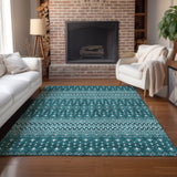 addison chantille acn708 teal rug