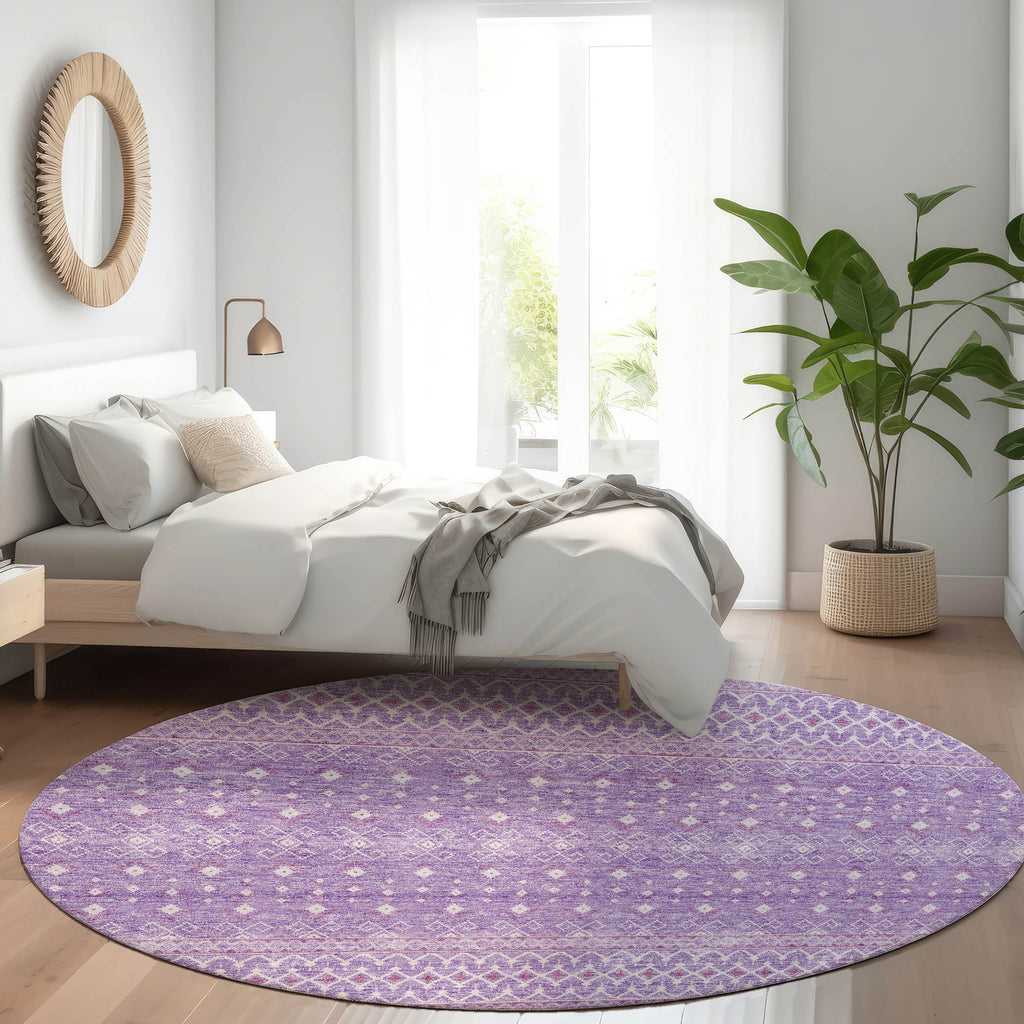 addison chantille acn709 lavender rug