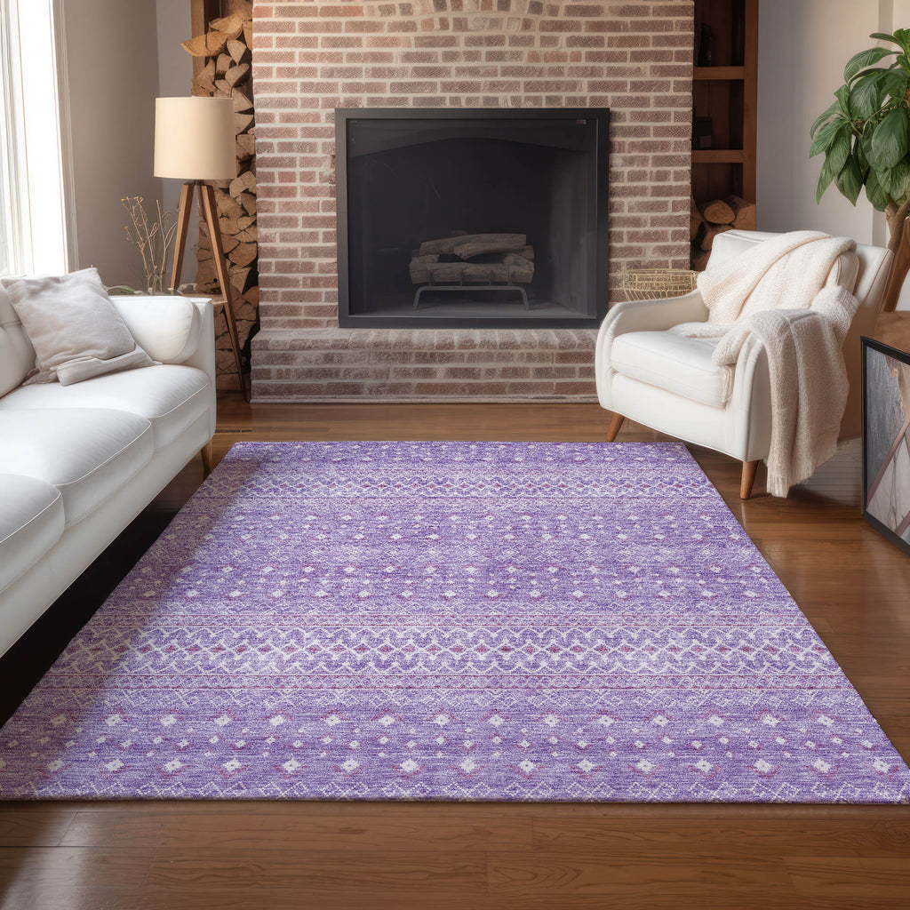 addison chantille acn709 lavender rug
