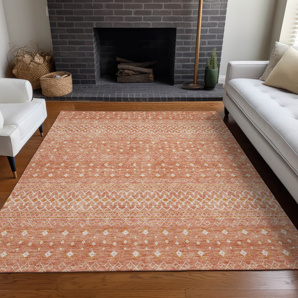 addison chantille acn709 salmon rug