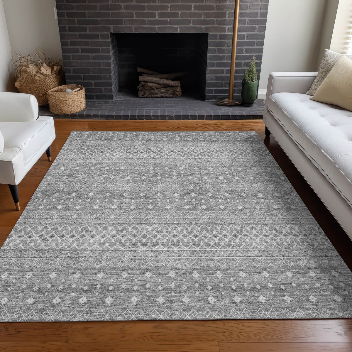 addison chantille acn709 silver rug