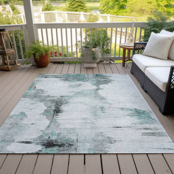addison chantille acn710 teal rug