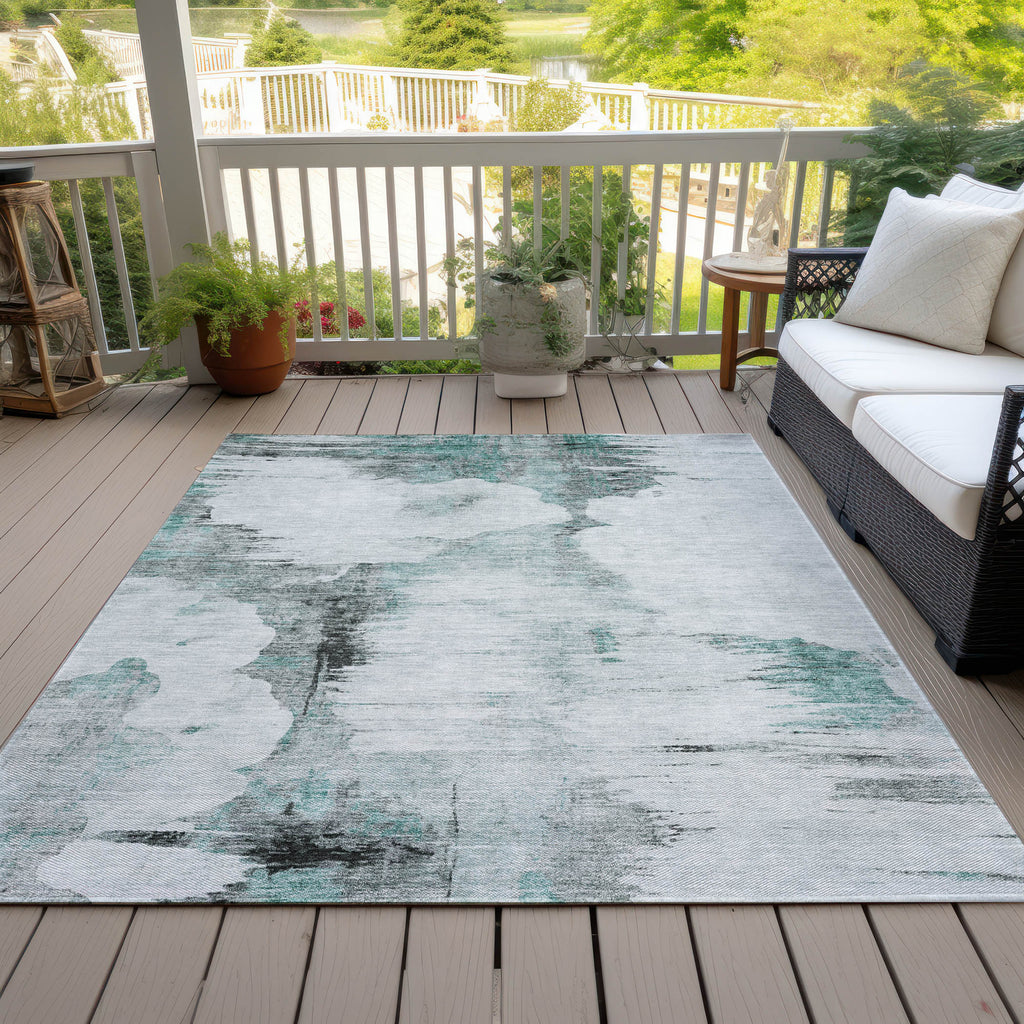addison chantille acn710 teal rug