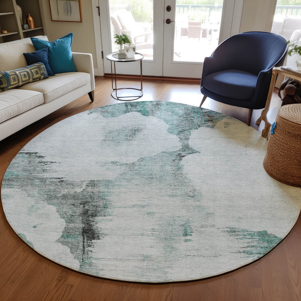 addison chantille acn710 teal rug