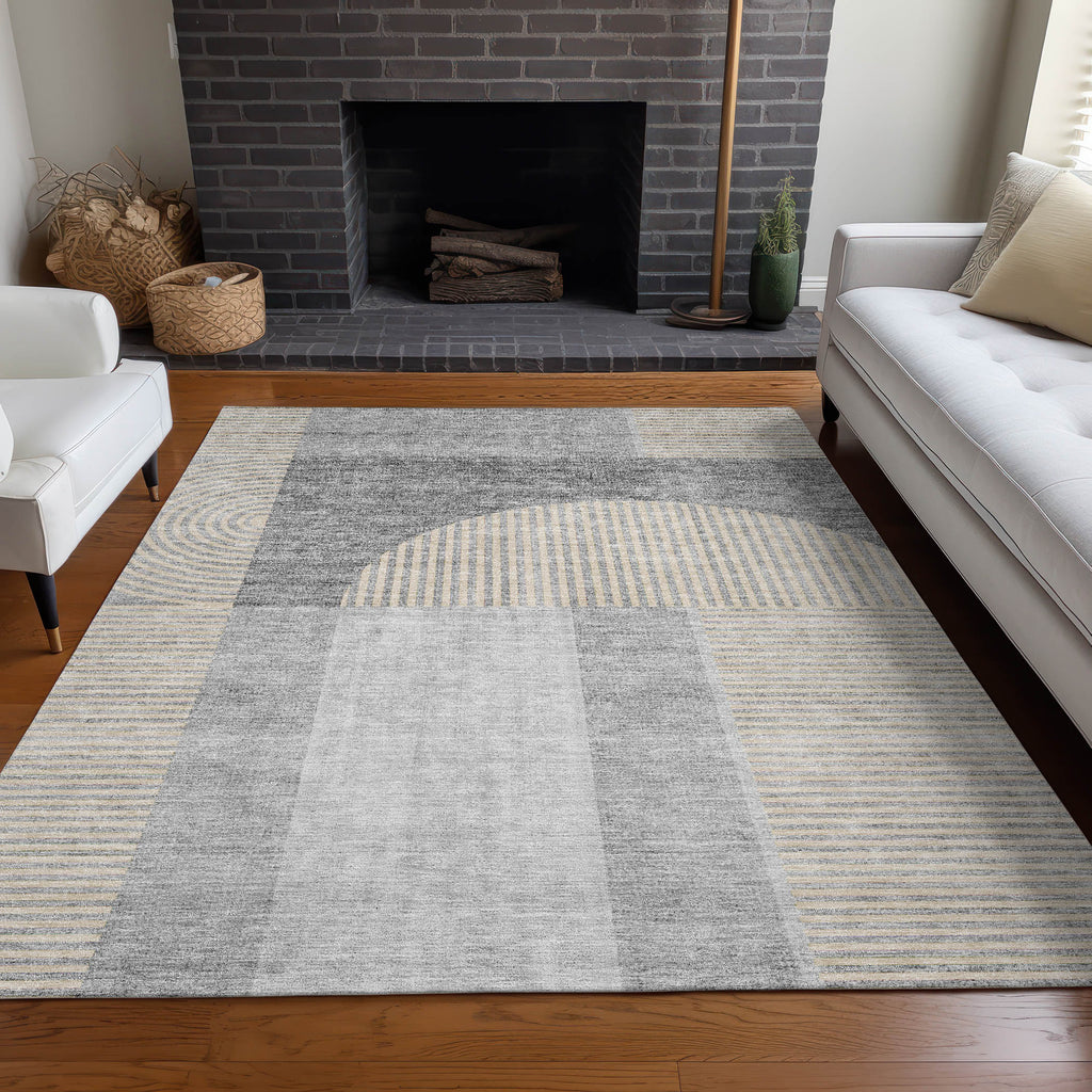 addison chantille acn711 silver rug