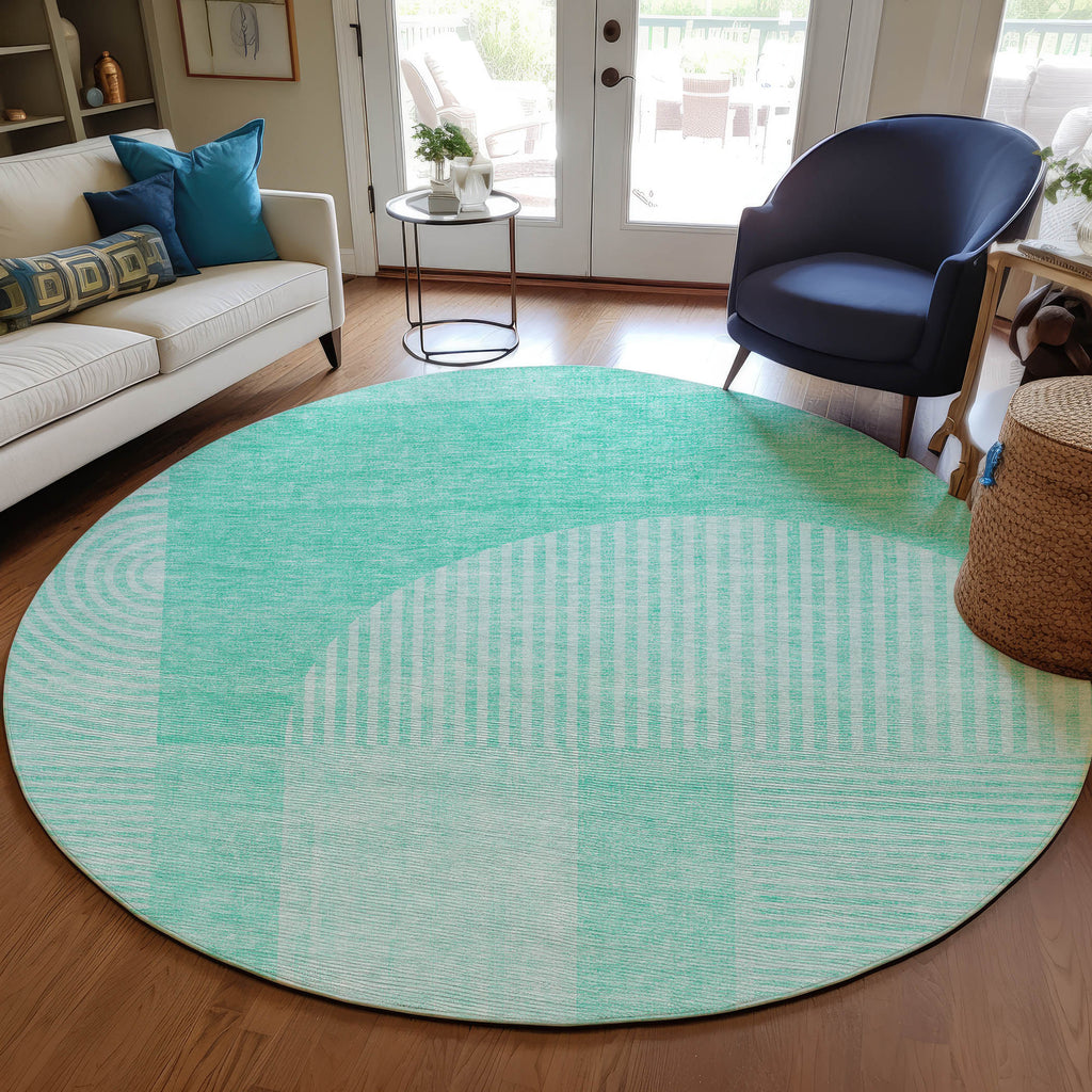 addison chantille acn711 teal rug
