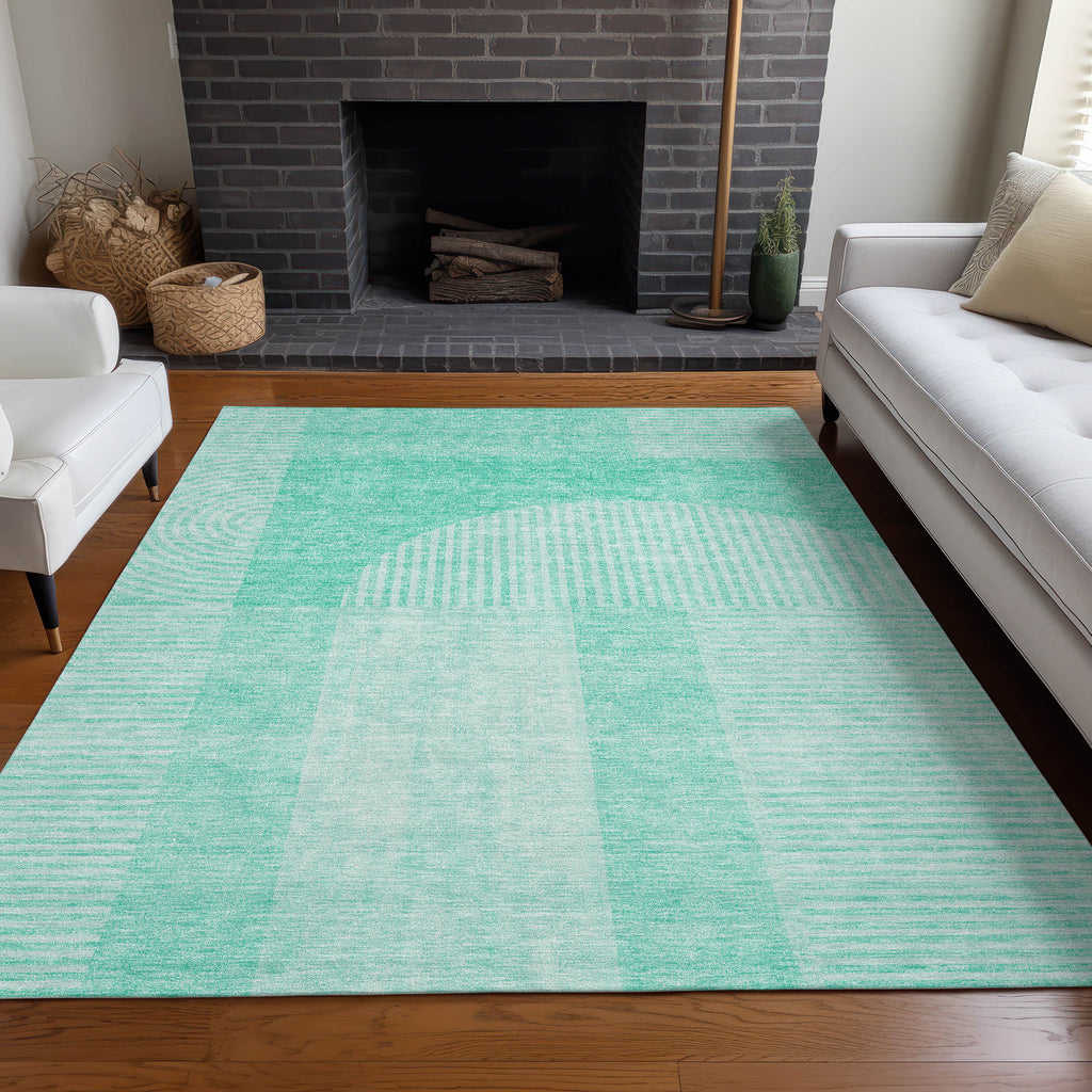 addison chantille acn711 teal rug