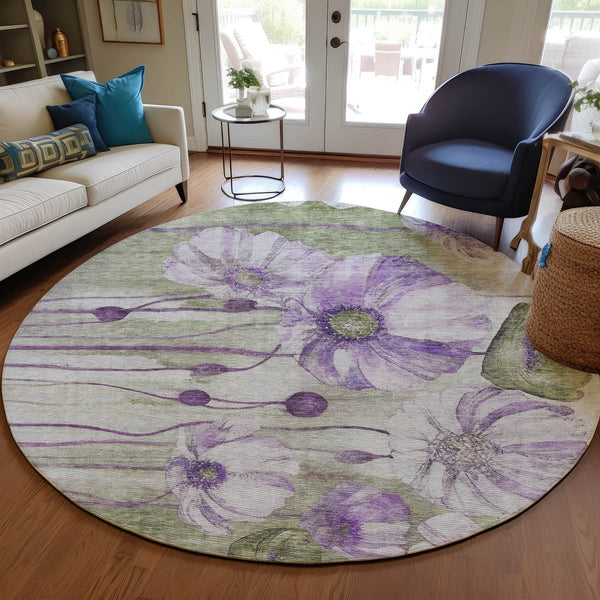 addison chantille acn712 purple rug