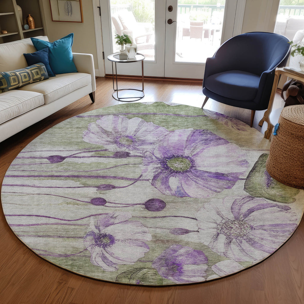 addison chantille acn712 purple rug