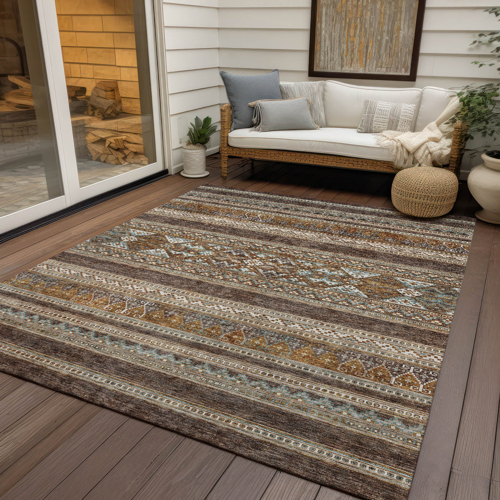 addison chantille acn714 chocolate rug