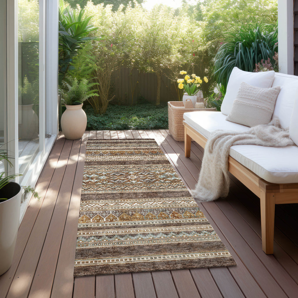 addison chantille acn714 chocolate rug
