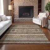addison chantille acn714 chocolate rug