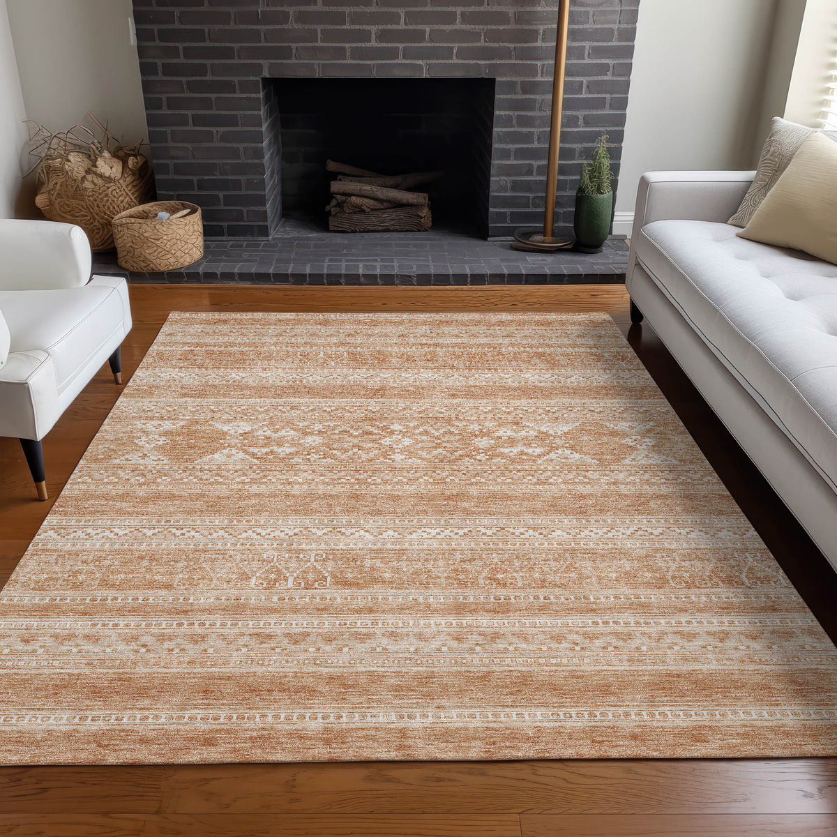 addison chantille acn714 copper rug