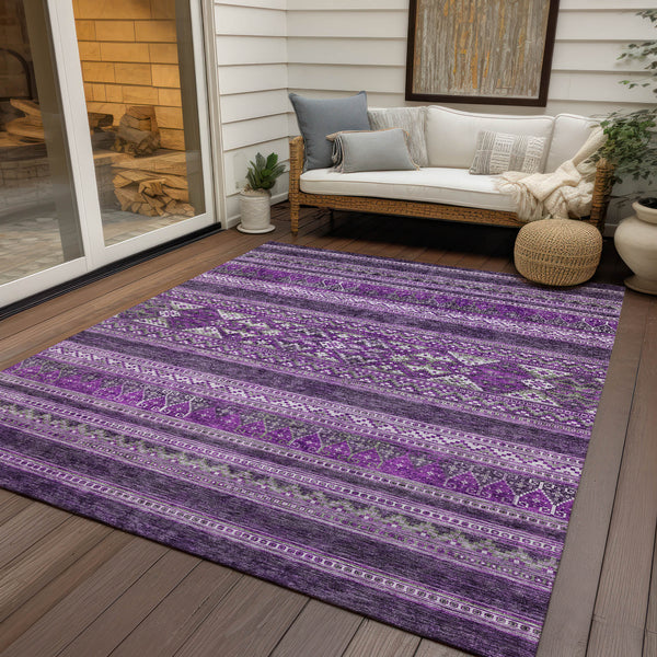 addison chantille acn714 purple rug