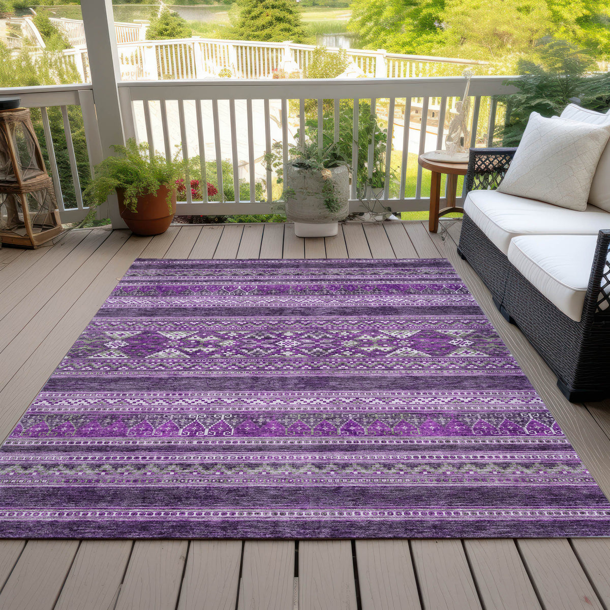 addison chantille acn714 purple rug