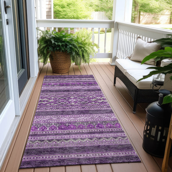 addison chantille acn714 purple rug