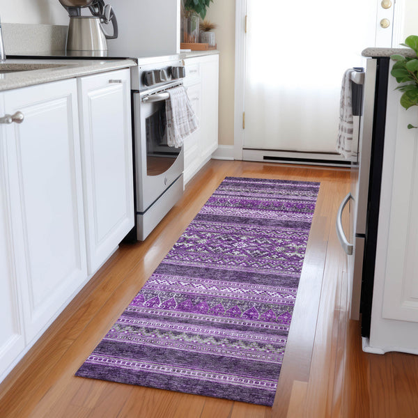 addison chantille acn714 purple rug