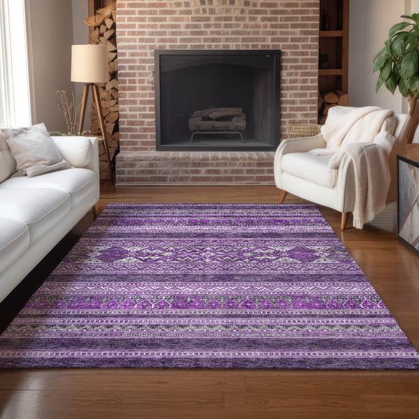 addison chantille acn714 purple rug