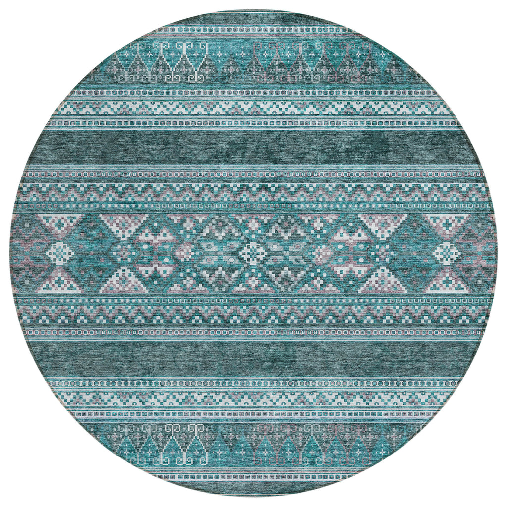 addison chantille acn714 teal rug