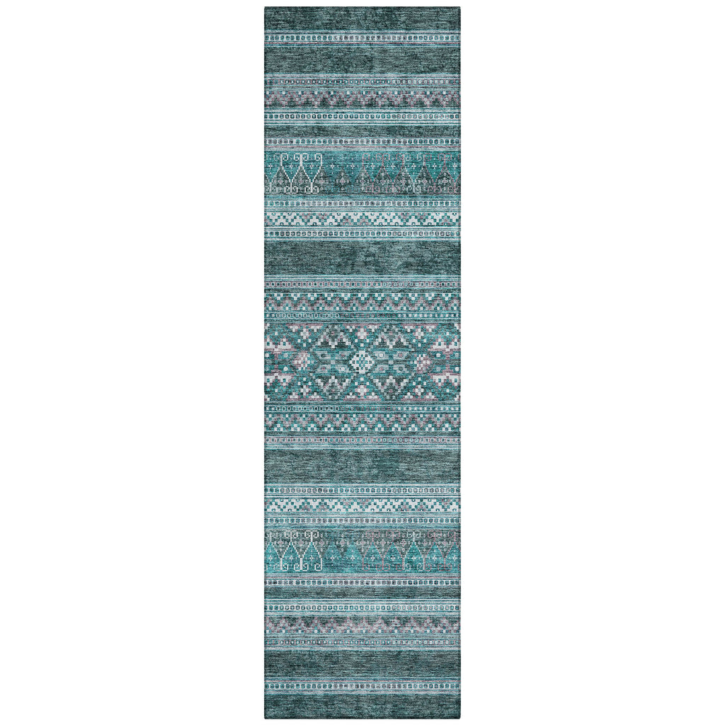 addison chantille acn714 teal rug