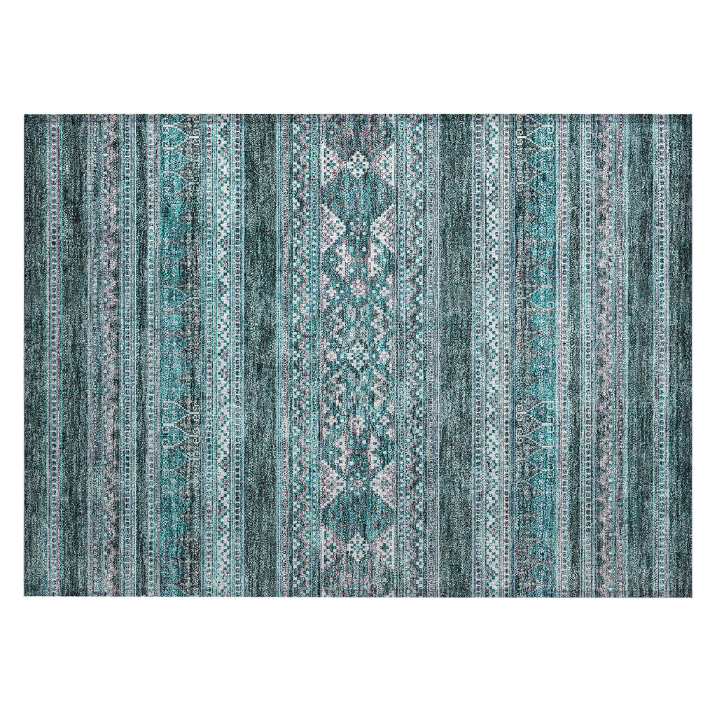 addison chantille acn714 teal rug