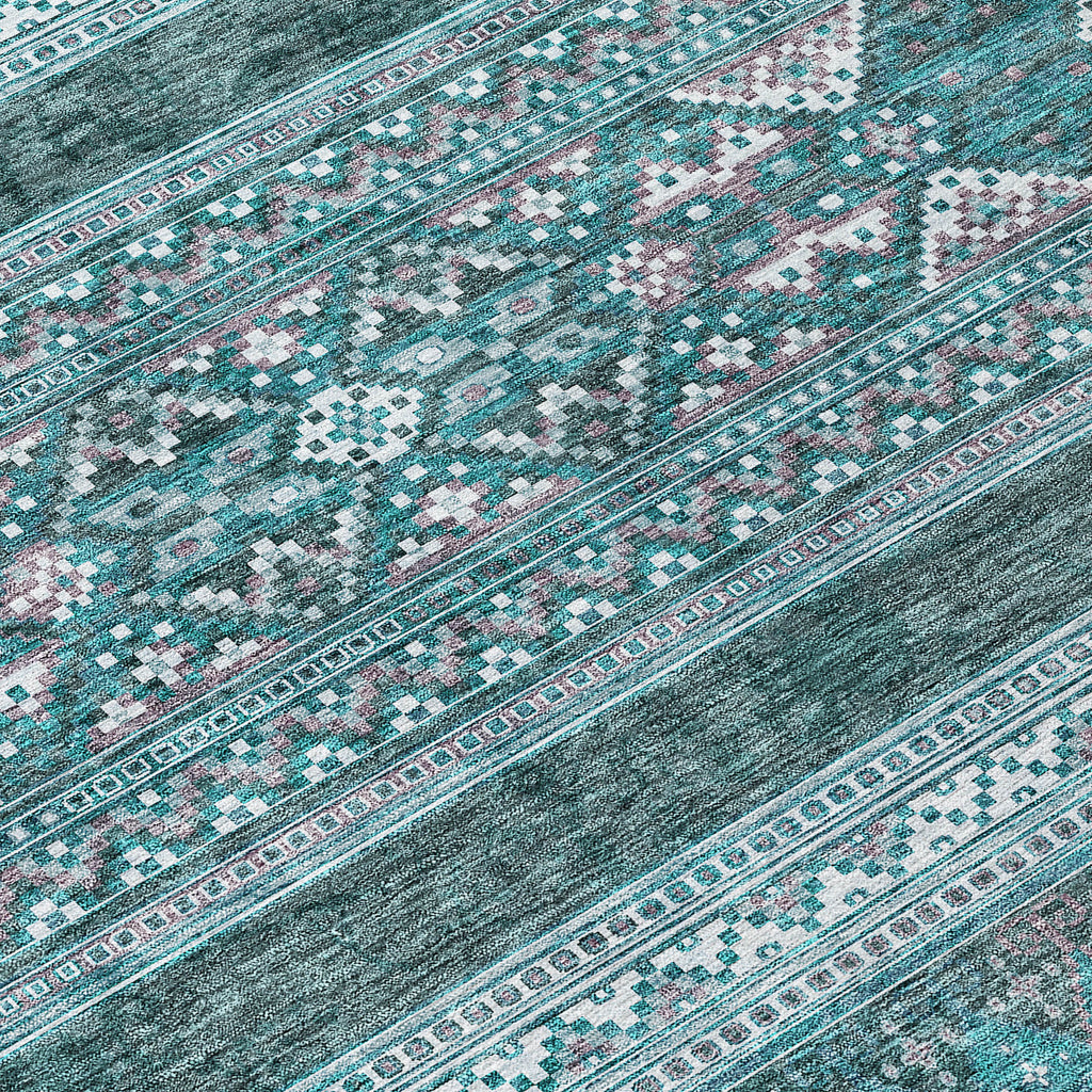 addison chantille acn714 teal rug