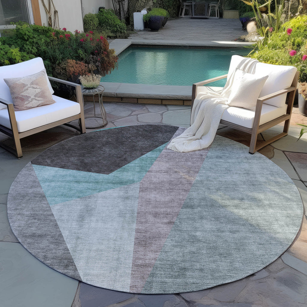 addison chantille acn716 teal rug