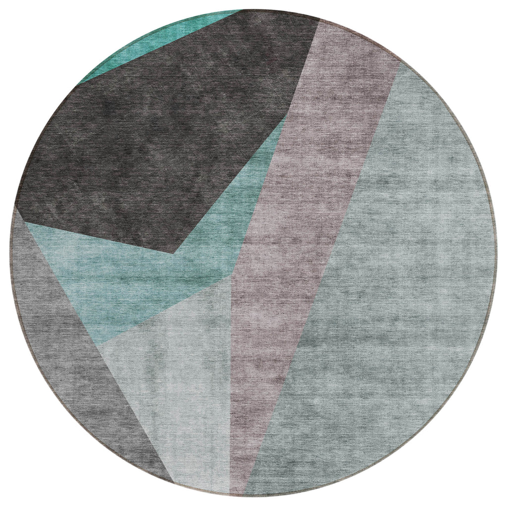 addison chantille acn716 teal rug