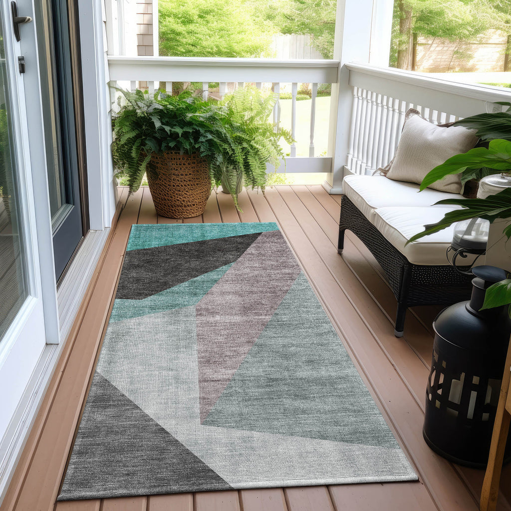 addison chantille acn716 teal rug