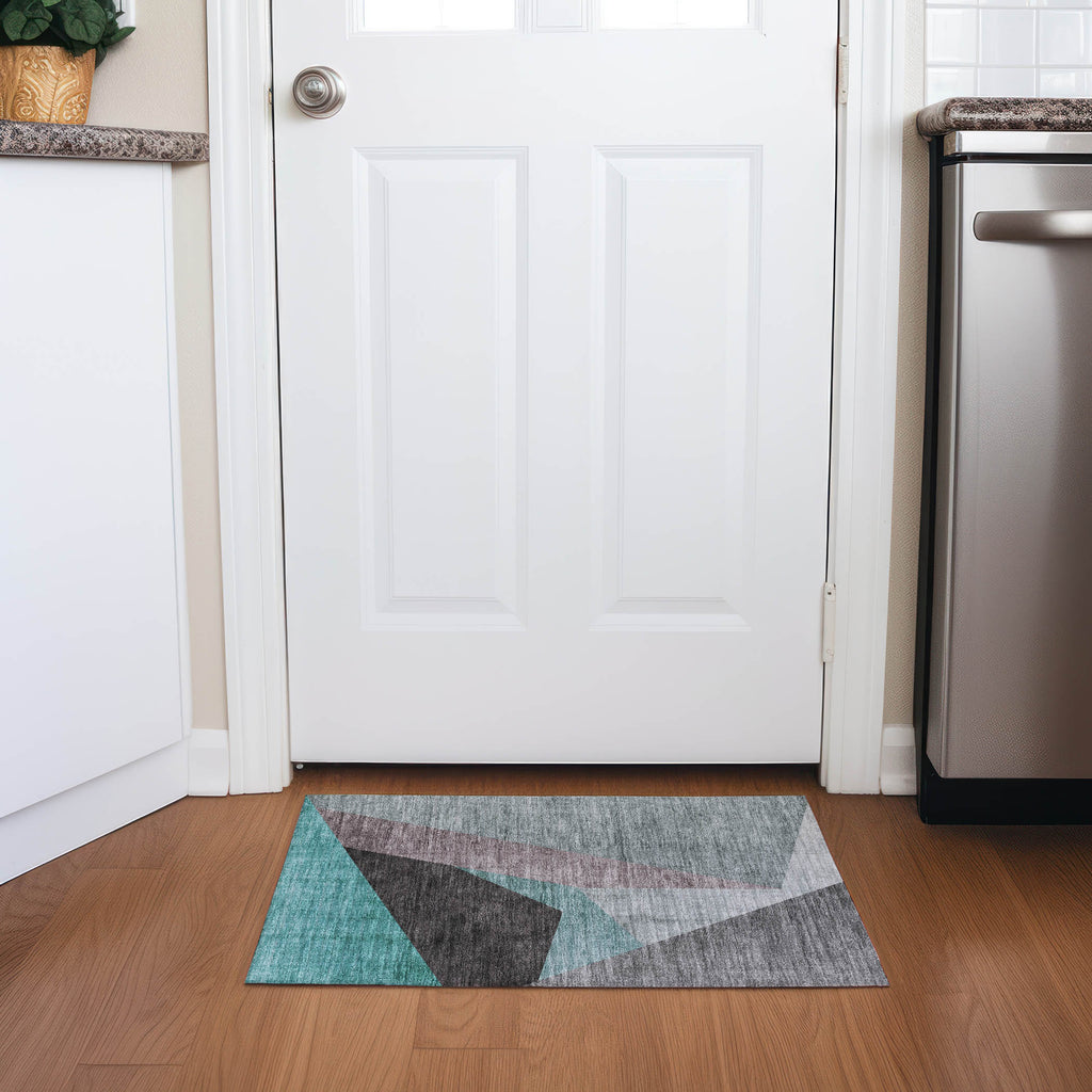 addison chantille acn716 teal rug