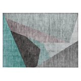 addison chantille acn716 teal rug
