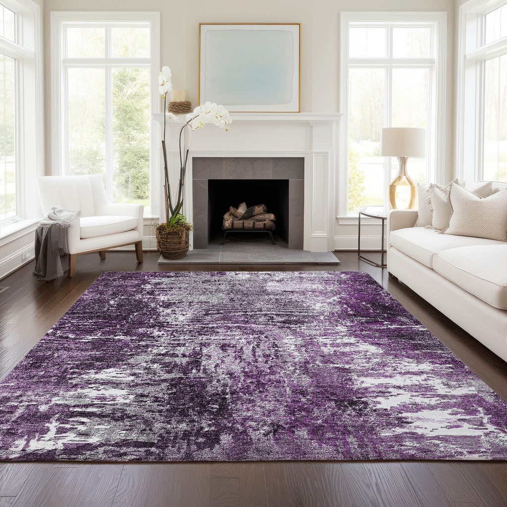 addison chantille acn718 eggplant rug