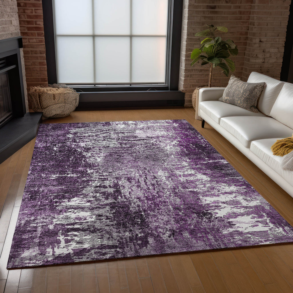 addison chantille acn718 eggplant rug