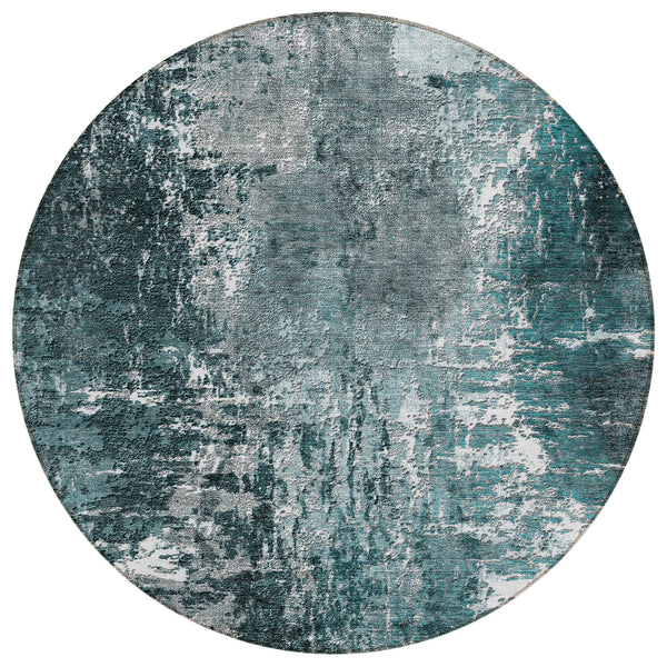 addison chantille acn718 teal rug