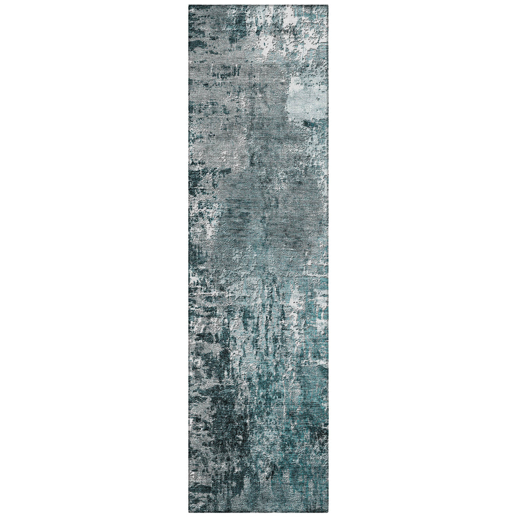 addison chantille acn718 teal rug