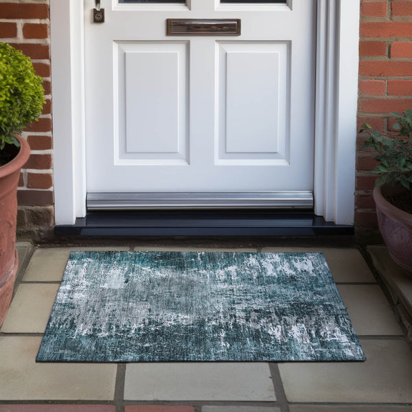 addison chantille acn718 teal rug